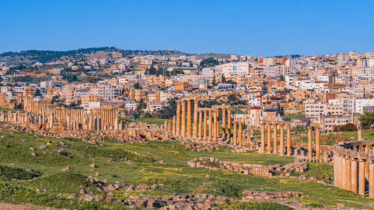 gerasa, jerash, jordan