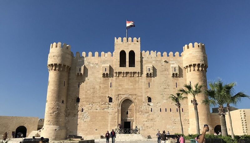 Qaitbay Citadel in Alexandria