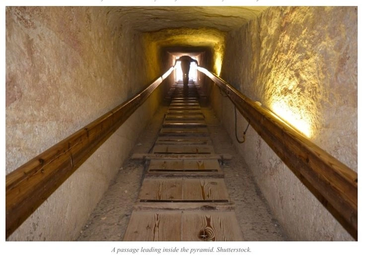 Inside pyramids